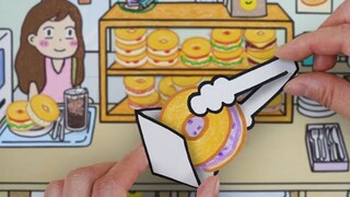 【Animasi stop-motion】😋🥯Membuat dan menjual bagel super lezat｜Film pendek yang menyembuhkan