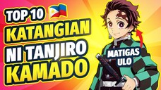 Bakit Madaming Humahanga kay Tanjiro Kamado? | 10 Magagandang Katangian | Tagalog Anime PH
