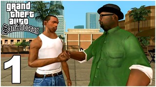 GTA San Andreas Mission Big Smoke, Sweet & Kendl Android Gameplay Walkthrough Part 1 (Android, iOS)