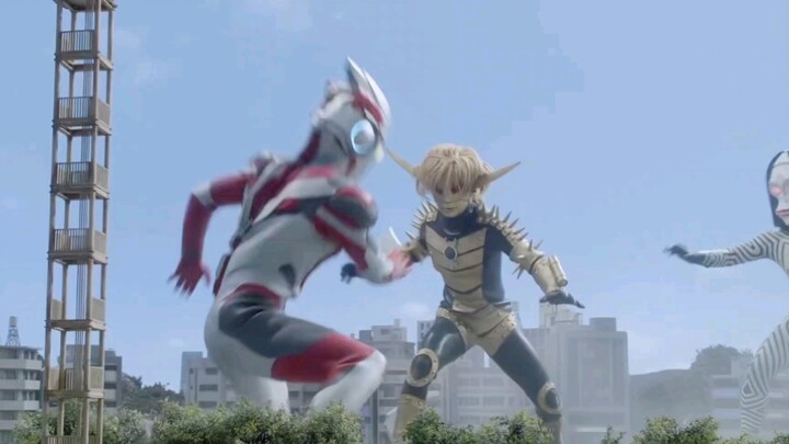 Ultraman X faced off against 4 opponents without any pressure. He was in full aura and defeated them