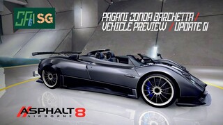 [Asphalt 8: Airborne (A8)] Pagani Zonda Barchetta | Vehicle Preview and some Test Drive | Update 61