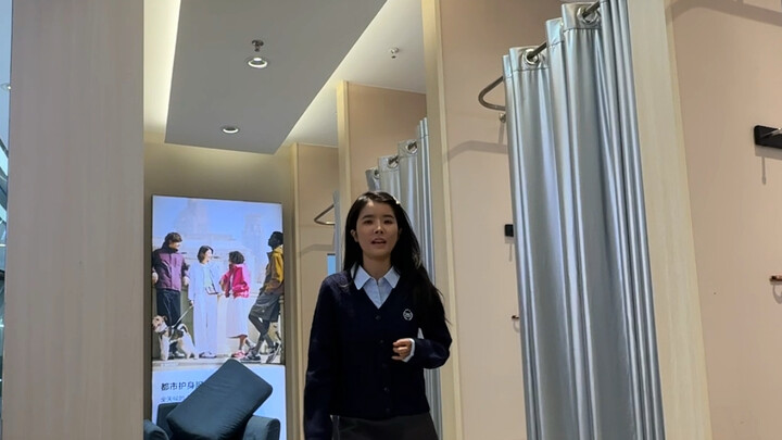 “My brother’s getting married, and my mom’s in Nanning shopping for furniture.”