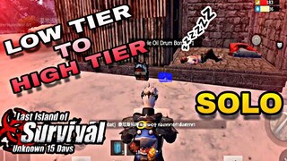 EP01-Part1 - SOLO vs DUO Server | Low to High Gears #Lios #Solo #LastIslandOfSurvival