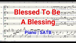 Blessed To Be A Blessing | Piano | Accompaniment | SATB