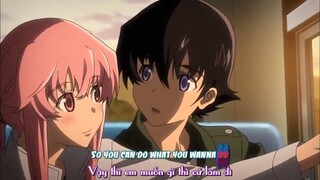 [Vietsub-Kara] Animals - Maroon 5 - Mirai Nikki AMV