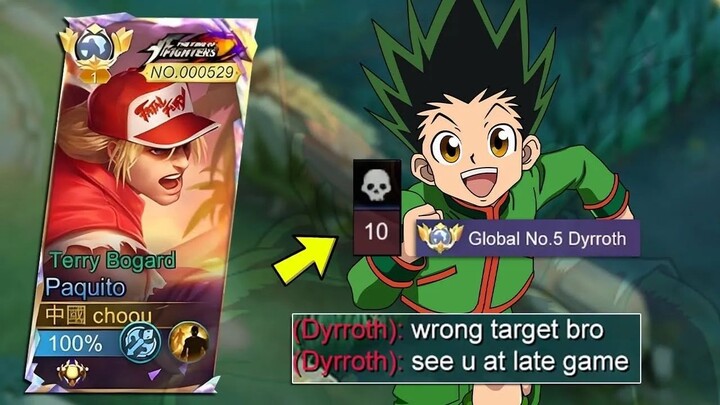BRO MOCK THE WRONG PERSON!! TRASHTALKER ENEMY DYRROTH DID THIS AND THIS HAPPENED