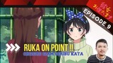 Ruka Attack? INI BENCANA!! | Kanojo Okarishimasu Episode 9 REACTION | Anime Reaction Indo