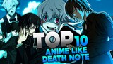 Top 10 Anime Like Death Note