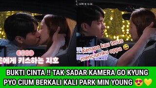 BUKTI CINTA !! TAK SADAR KAMERA GO KYUNG PYO CIUM BERKALI KALI PARK MIN YOUNG 😍💛