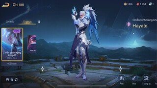 Liên Quân Mobile - Review Skin Hayate Chiến Binh Trăng Khuyết