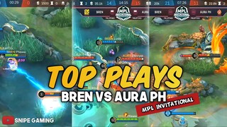 TOP 20 PLAYS FROM BREN ESPORTS VS AURA PH, Flaptzy Lapu, Jaypee Diggie strat & Ribo Maniac