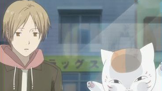 Iklan Natori sangat lucu hingga berhasil mendamaikan pertengkaran Natsume dan Neko-sensei