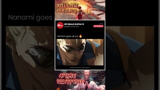 NANAMIN 🥵 !!! #anime #jujutsukaisen #shorts