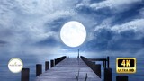1 Hour of Relaxing Full Moon Night: Relaxing Music Box for Sleeping, Stress Relief, and Meditation