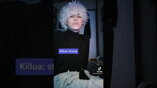 killua cosplay #gon #killua #leorio #kurapika