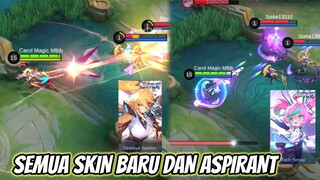 GAMEPLAY SKIN BARU, SKIN ASPIRANTS BARU, COLLECTOR, STARLIGHT, VALENTINE MOBILE LEGENDS