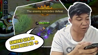 FANNY NA NAKA MAGE BUILD PINA CONCEDE ANG KALABAN | MOBILE LEGENDS BANGBANG | CHOOX TV INSPIRED