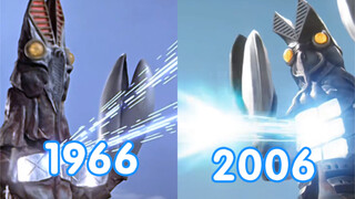 【奥特剪辑】看看奥特曼中怪兽技能的新旧特效对比（第一期）