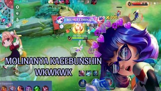 MOLINANYA KAGEBUNSHIN WKWKWK