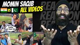 Momin Saqib India VS PAK All Videos Compilation | INDIA OUT PAKISTAN WON | Indian Reaction