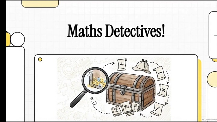Maths detectives