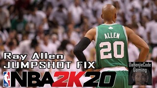 Ray Allen Jumpshot Fix NBA 2K20