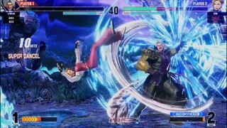 KOF15　チャンピオン　オメガルガール　１３HIT逆襲コンボ　これぞラスボスの風格