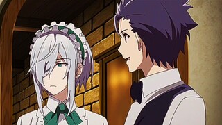 "Caught a white-haired wife💗" maid outfit? Looking at trash? So what if it's white hair!