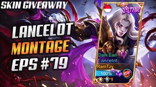 FREESTYLE LANCELOT + UNLIMITED SKILL 1 SATISFYING | LANCELOT MONTAGE #79 | RANK HIGHLIGHTS | MLBB