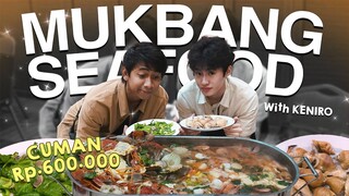MUKBANG SEAFOOD BATAM + GREBEK BOCIL DI JEMBATAN