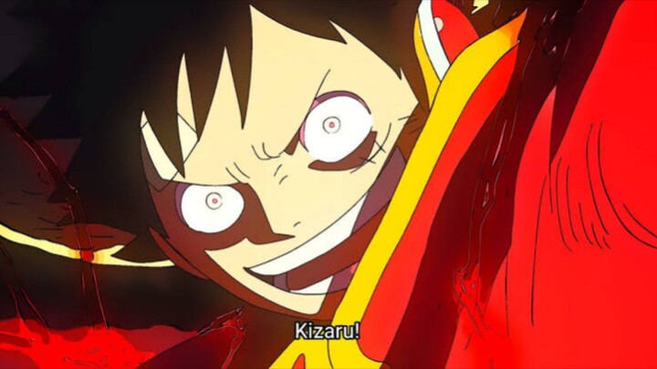 SCENE LUFFY SOMBONG PADA KIZARU