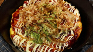 Membuat Okonomiyaki! Rasa Lezatnya Sekelas Rasa Restoran!