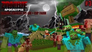 Survival Zombie Apocalipse Eps 3 - Bangun Jembatan Perangkap Paling Keren !!