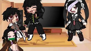 Black haired anime characters reacts||Part 1||
