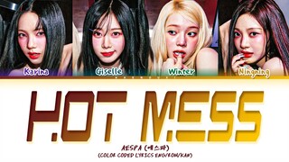 Aespa 'HOT MESS' Lyrics (Color Coded Lyrics)