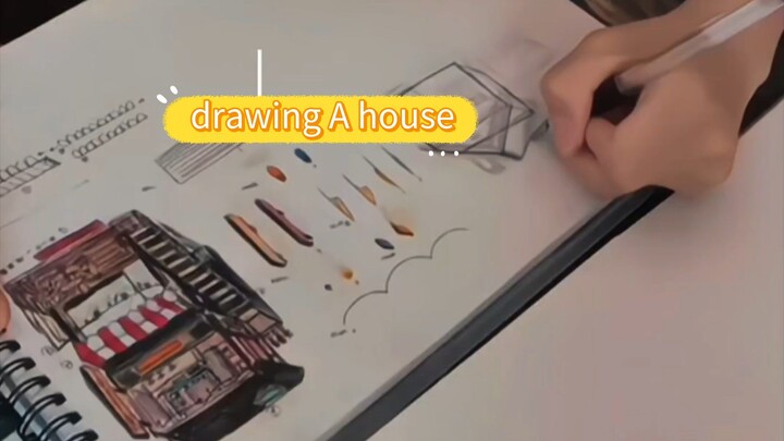 Drawing | Menggambar sebuah Rumah