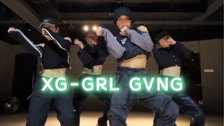 Chorus cover "Aku dan teman-temanku tidak bercanda" dari lagu pendahuluan comeback XG "GRL GVNG"