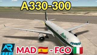 RFS | Alitalia A330-300 | Madrid 🇪🇸 - Rome 🇮🇹 | Real Flight Simulator | Highlights {2H35M}