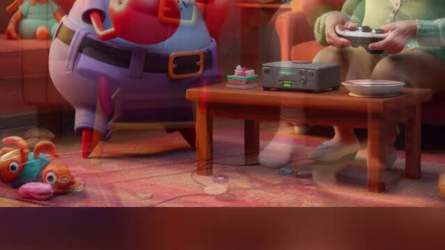 Mr. Krabs got lost, but luckily he met an old lady, but...