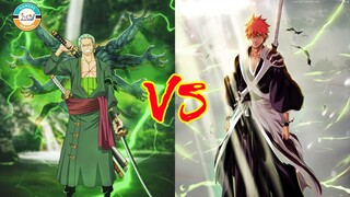 Zoro Nyasar ke Soul Society Langsung di Hadang Ichigo