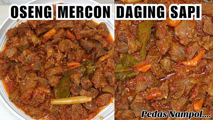 Resep oseng mercon daging sapi ‼️ dijamin bikin nagih‼️