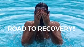 ROAD TO RECOVERY!! (Part IV) AQUA TRAINING🏊🏼‍♂️