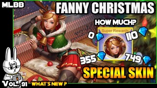 FANNY - CHRISTMAS CARNIVAL CALL DRAW - HOW MUCH DID WE SPEND?? - MLBB WHAT’S NEW? VOL. 91