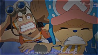 kenapa luffy ketawa pas dikepung kapal al