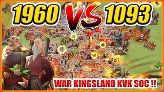 WAR 1960 VS 1093  SIAPA YANG BAKAL MENANG ?? KINGSLAND KVK ROK !!