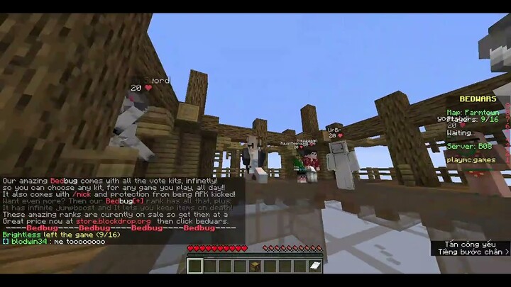 chơi bed war with me