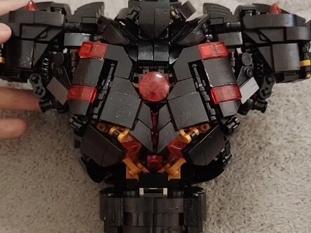 Movable neck and linkage display