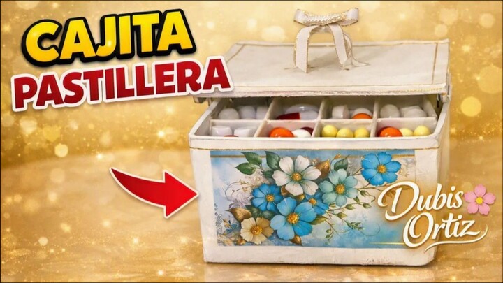 “Cómo Hacer una Cajita Pastillera Artesanal _ Organiza tus Medicamentos con Esti