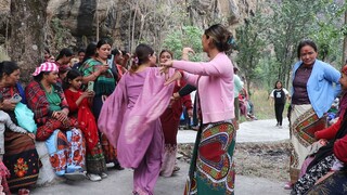 dance in traditional cultural nepalese music Naumati Baja |