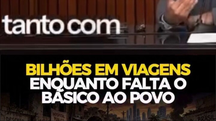 🛑VIAGENS DO GOVERNO: O PREÇO QUE O POVO PAGA ⚠️